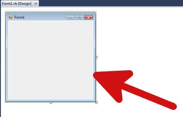 Image intitulé du Programme en Visual Basic .NET (vb.NET) Étape 3